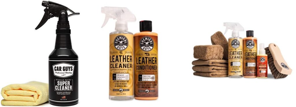 Car Leather Cleaner Detailing World combined image