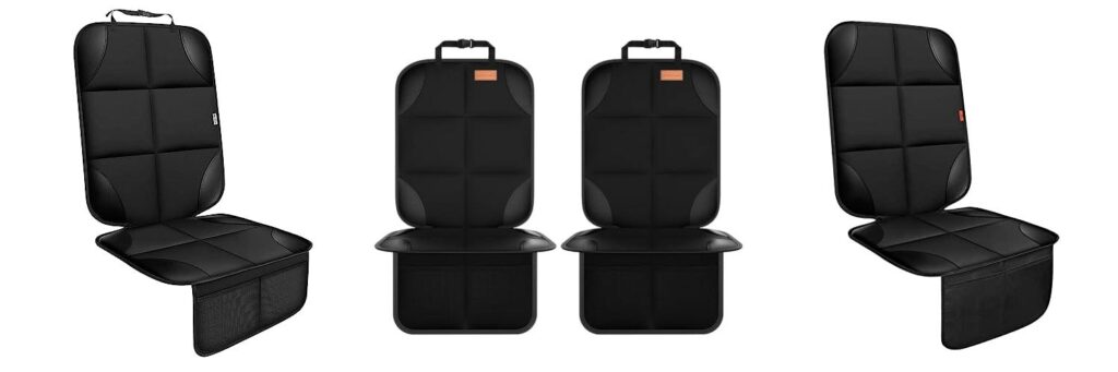 Car Seat Protector For Leather combined image