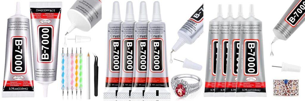 Glue For Rhinestones On Leather combined image