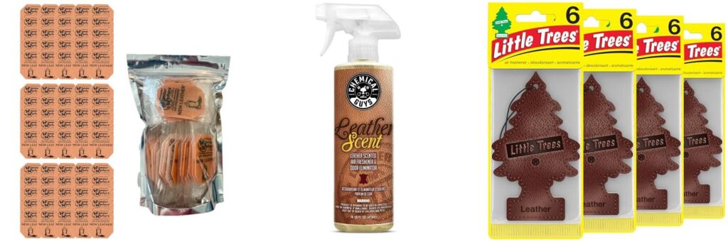 Leather Air Freshener combined image