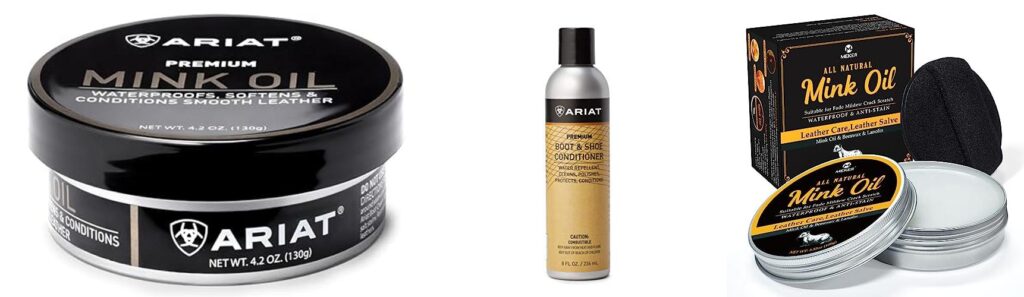 Leather Conditioner For Ariat Boots combined image