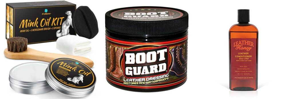 Leather Conditioner For Work Boots combined image