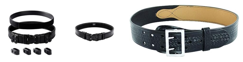 Leather Duty Belt combined image