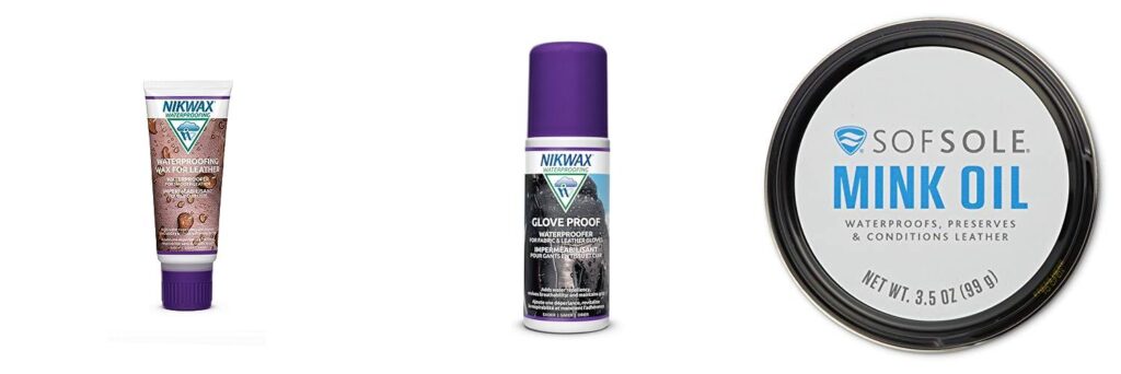 Leather Glove Waterproofing combined image
