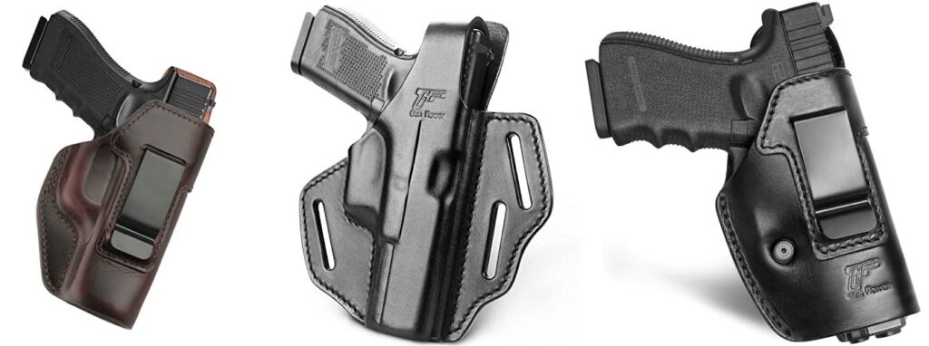 Leather Holster For Glock 17 combined image