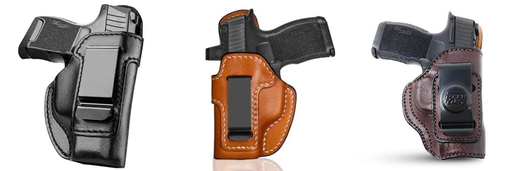 Leather Iwb Holster For Sig P365 combined image