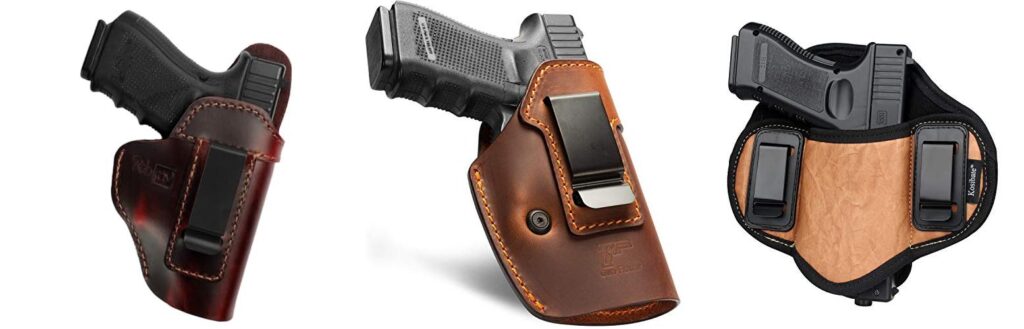 Leather Iwb Holsters combined image