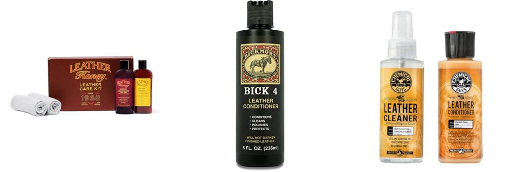 Leather Jacket Cleaner And Conditioner combined image