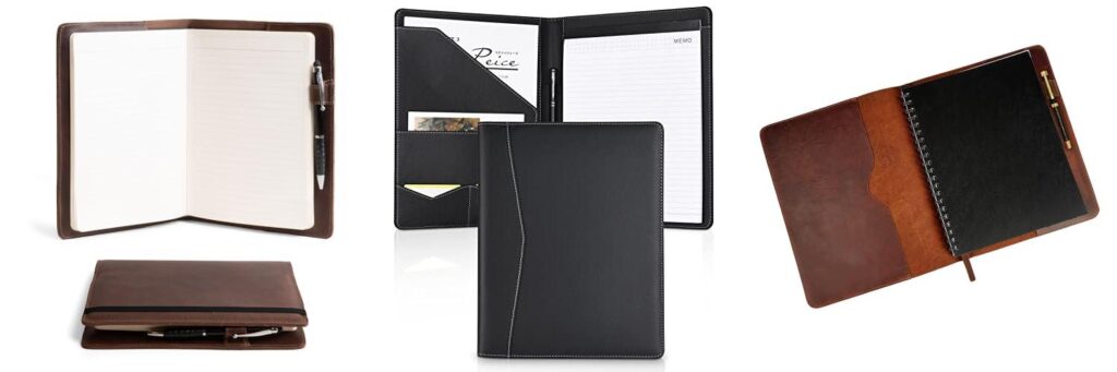 Leather Notebook Cover combined image