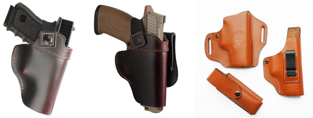 Leather Owb Holster combined image