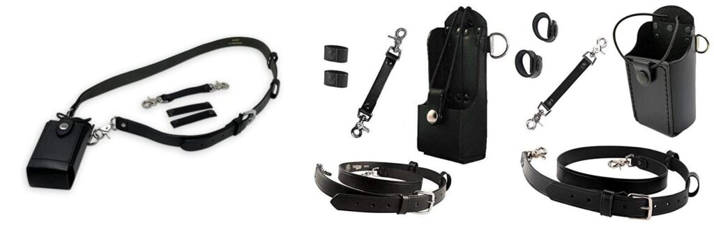 Leather Radio Strap combined image