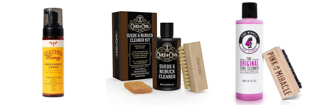 Nubuck Leather Cleaner combined image