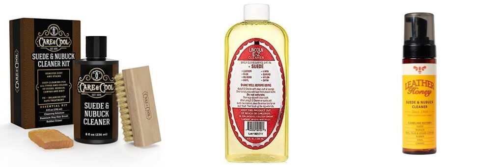 Nubuck Leather Furniture Cleaner combined image