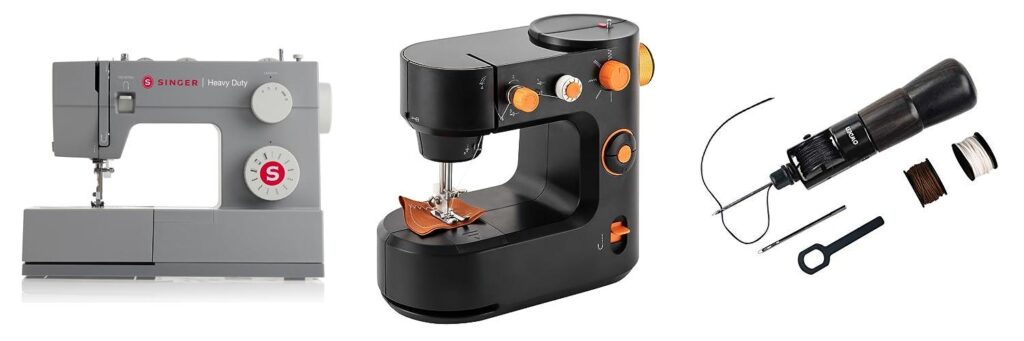 Sewing Machines For Leather combined image
