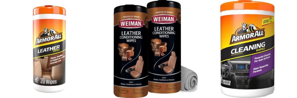Wipes For Leather Car Seats combined image