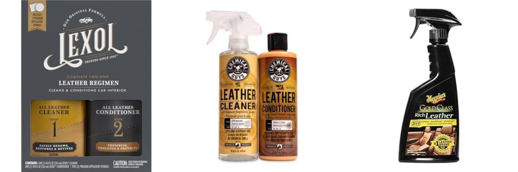 Car Leather Cleaner And Conditioner combined image