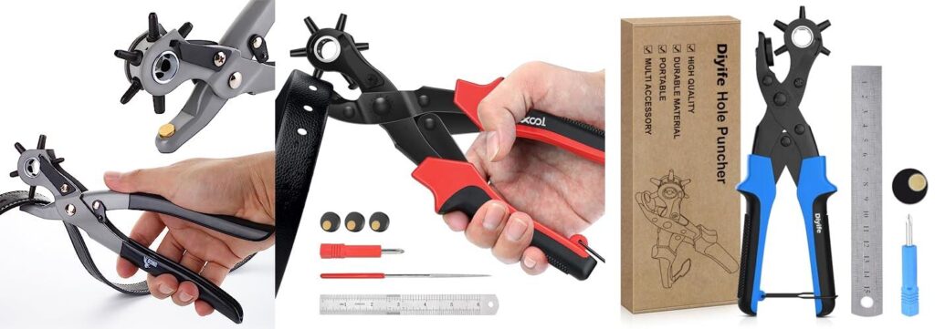 Hole Punch For Leather combined image