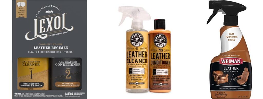 Leather Cleaner And Conditioner combined image