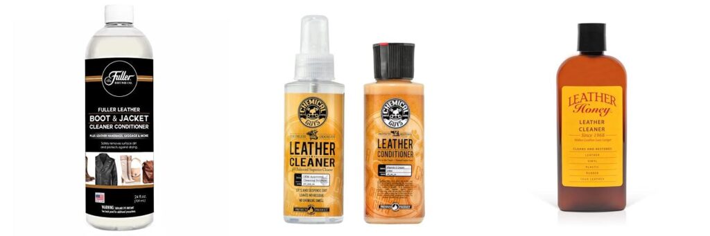 Leather Cleaner For Coats combined image
