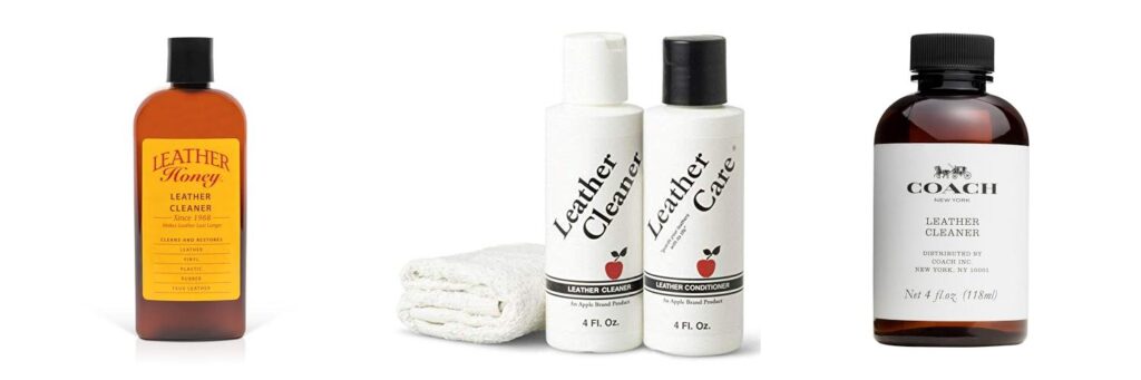 Leather Cleaner For Handbags combined image