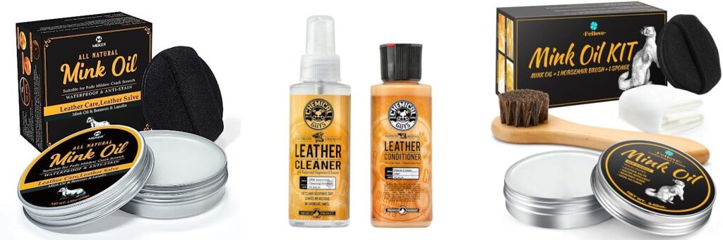 Leather Cleaner For Shoes combined image