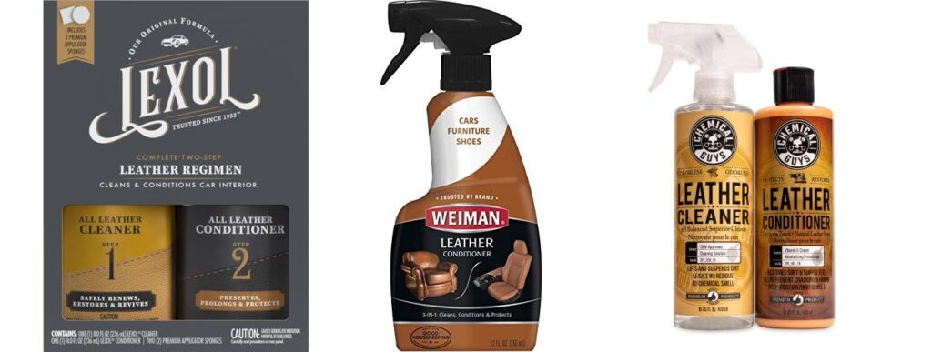 Leather Cleaners And Conditioners combined image