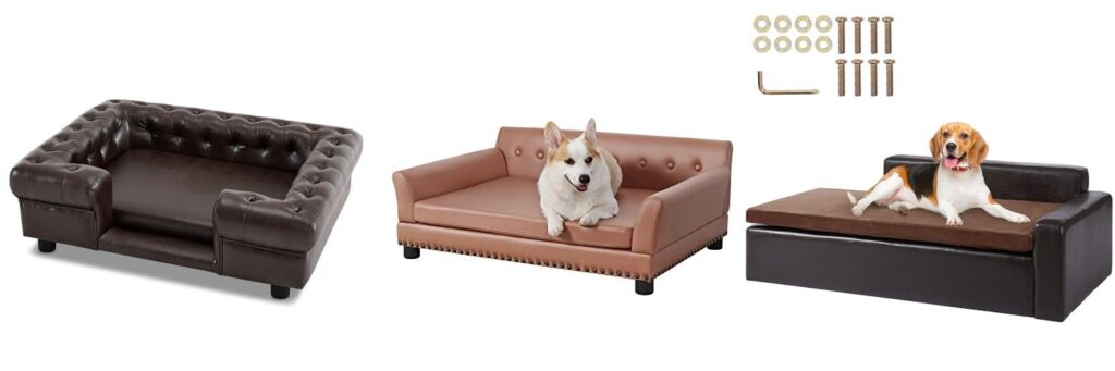 Leather Couches For Dogs combined image