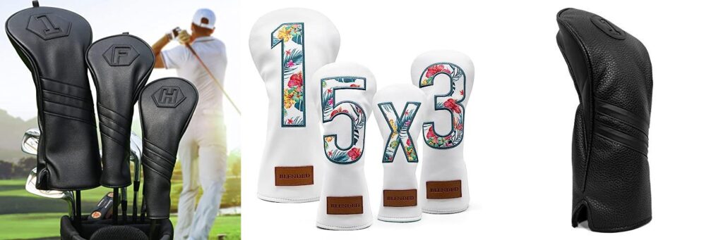 Leather Golf Headcovers combined image