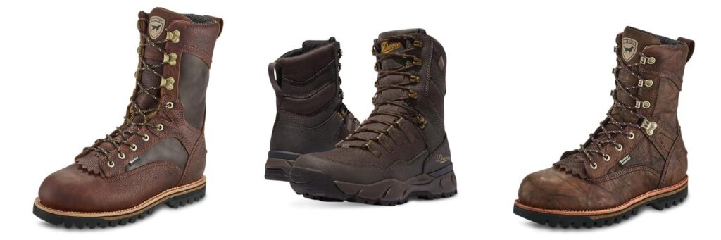 Leather Hunting Boots combined image