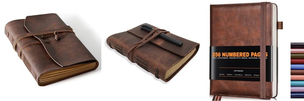 Leather Journals For Men combined image