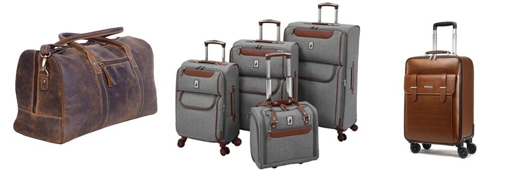Leather Luggage combined image