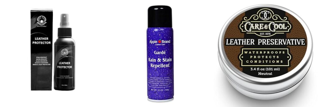 Leather Protector For Bags combined image