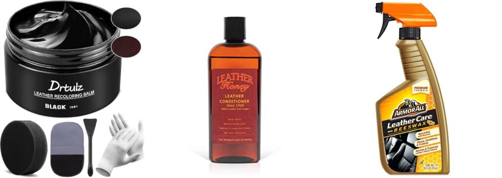 Leather Restorer For Car Seats combined image