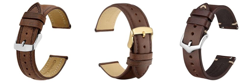 Leather Straps For Watches combined image