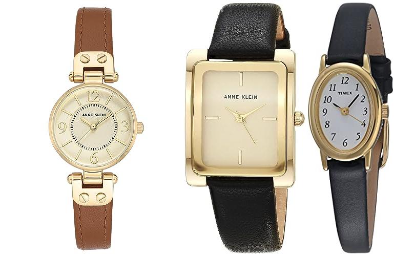 Leather Watches For Women combined image