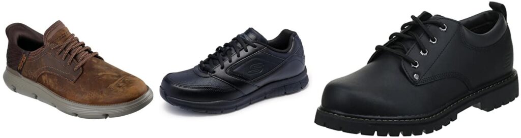 Leather Work Shoes combined image
