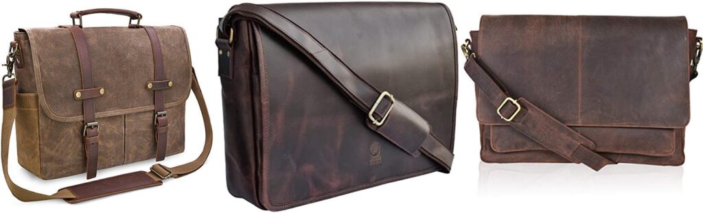 MenS Leather Bags For Work combined image