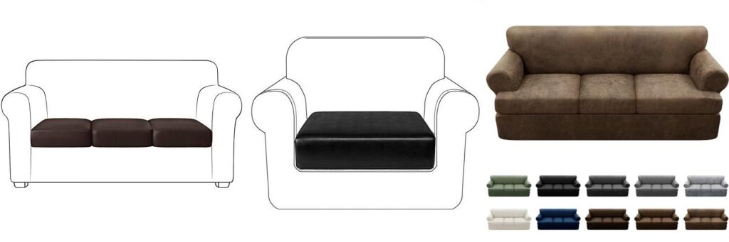 Slipcovers For Leather Furniture combined image