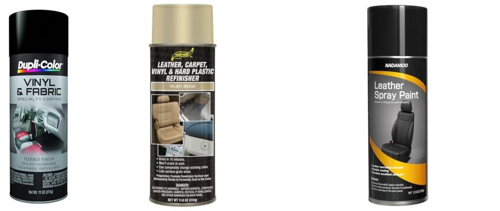 Spray Paint For Leather combined image