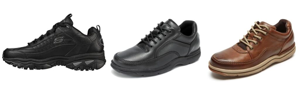 Walking Leather Shoes combined image