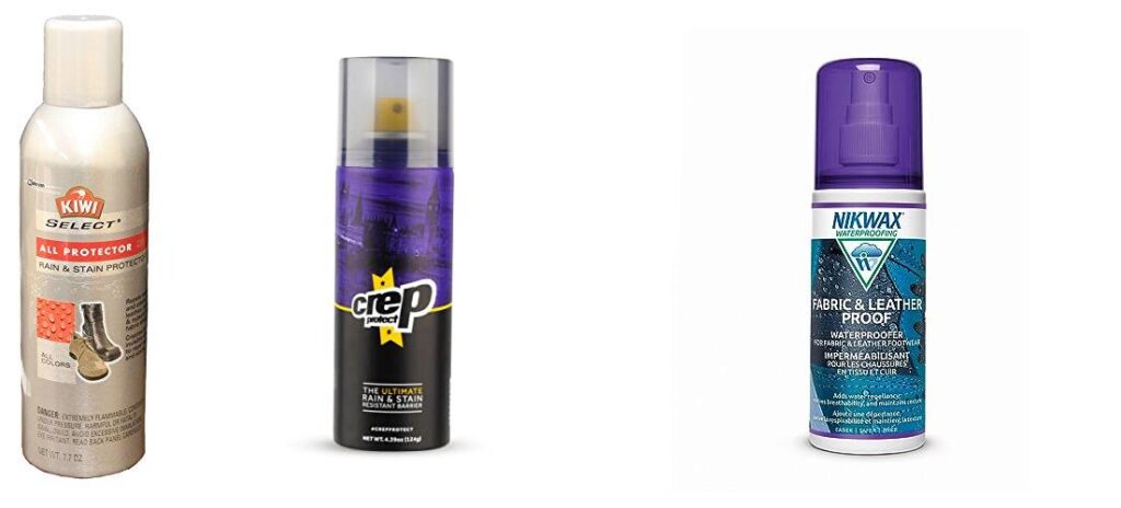 Waterproof Spray For Leather Boots combined image