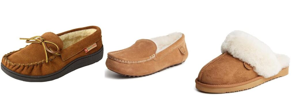 WomenS Leather Slippers combined image