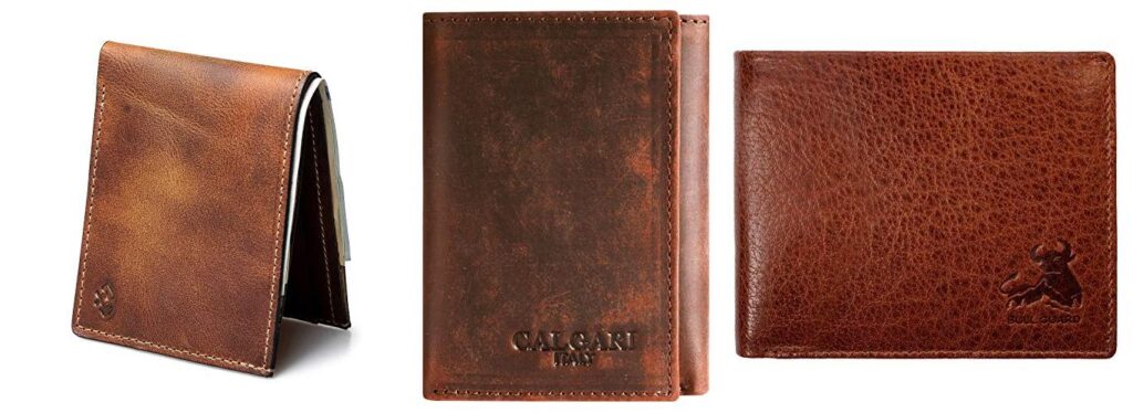 american made leather wallets combined image