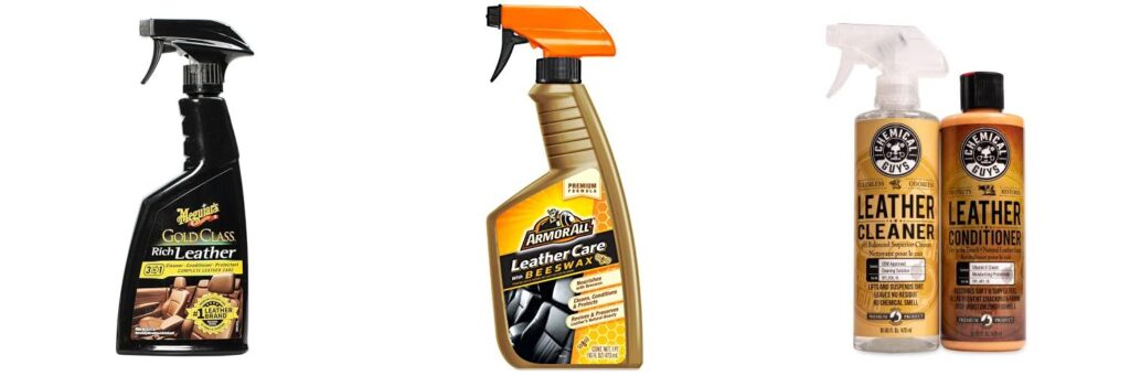 auto leather cleaner combined image