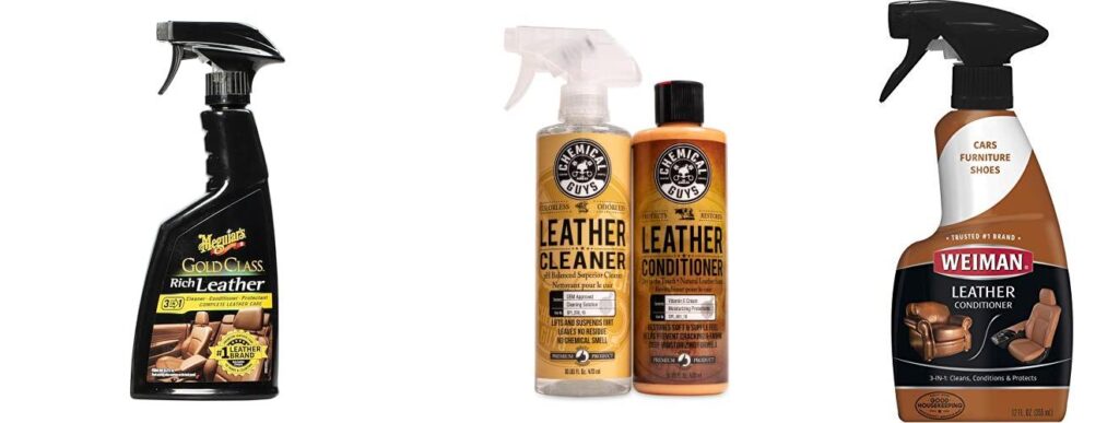 auto leather cleaner conditioner combined image