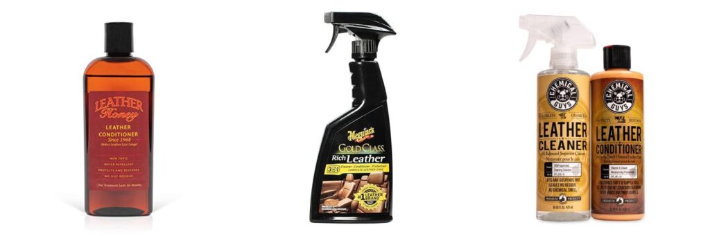 auto leather conditioner combined image