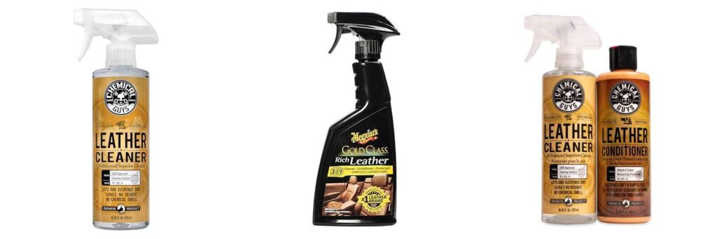 automotive leather cleaner combined image