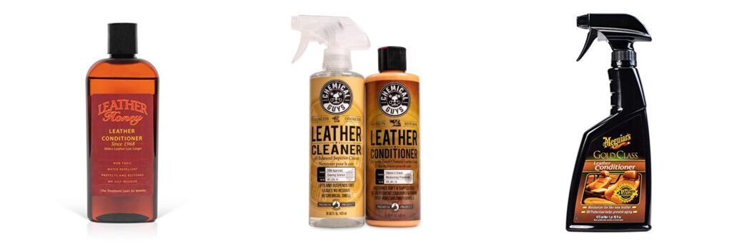 automotive leather conditioner combined image