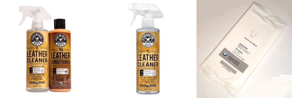 bmw leather cleaner combined image