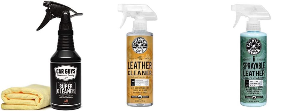 cleaner for synthetic leather car seats combined image